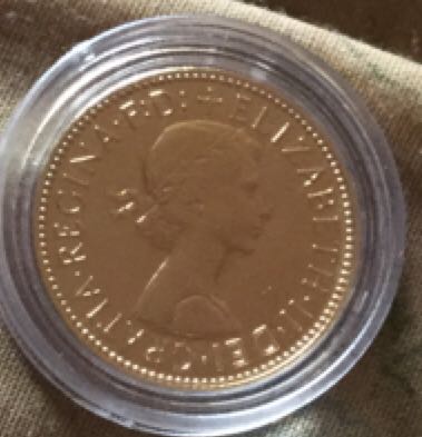Elizabeth: Half Penny  coin collectible - Main Image 2