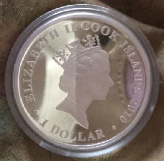 Elizabeth II: One Dollar   coin collectible - Main Image 2