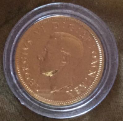 George VI: One Shilling (English)  coin collectible - Main Image 2