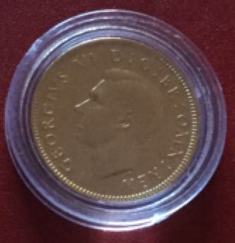 George VI: One Shilling (Scottish)  coin collectible - Main Image 2