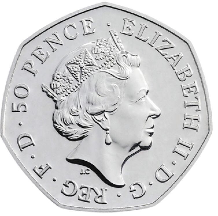 Elizabeth II: Fifty Pence  coin collectible - Main Image 2