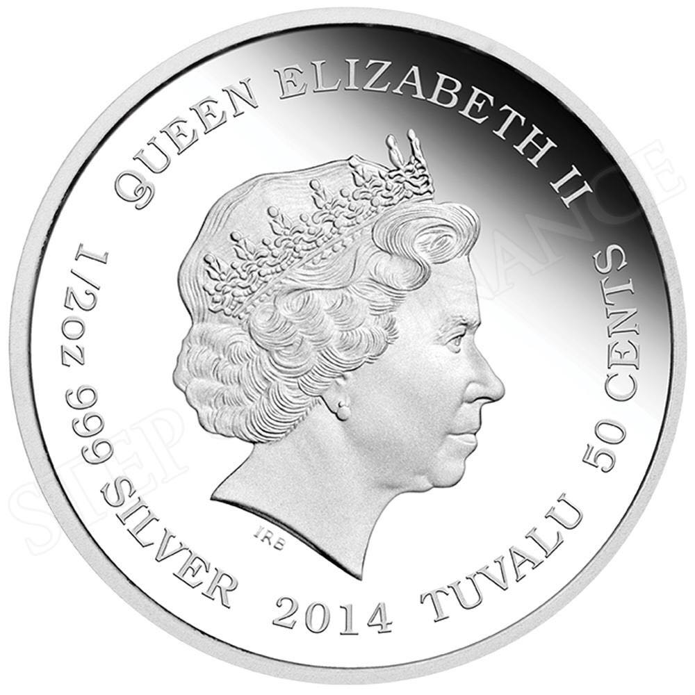 Elizabeth II: Fifty Cents   coin collectible - Main Image 2