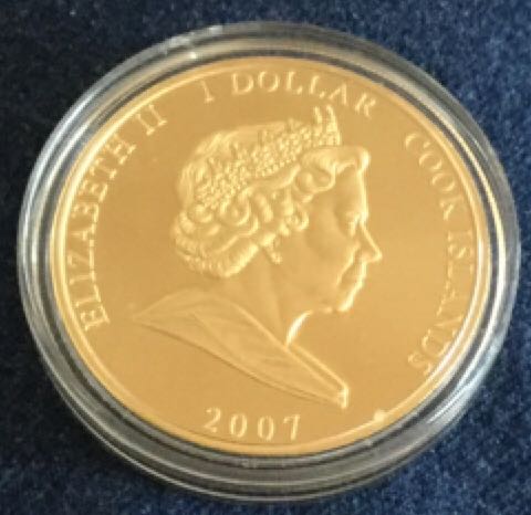 Eliabeth II: One Dollar   coin collectible - Main Image 2