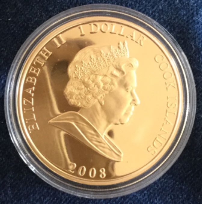 Elizabeth II: One Dollar   coin collectible - Main Image 2