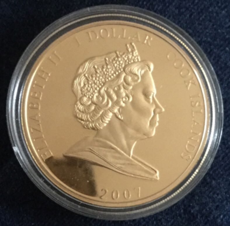 Elizabeth II: One Dollar  coin collectible - Main Image 2