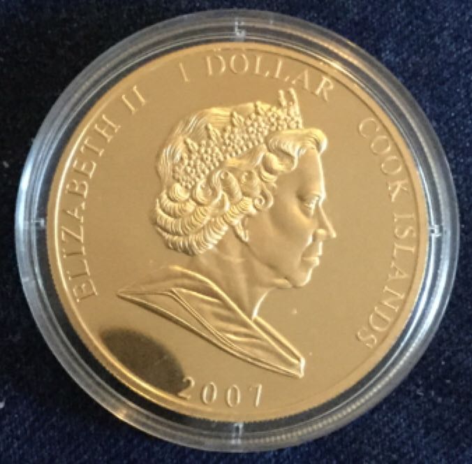 Elizabeth II: One Dollar  coin collectible - Main Image 2