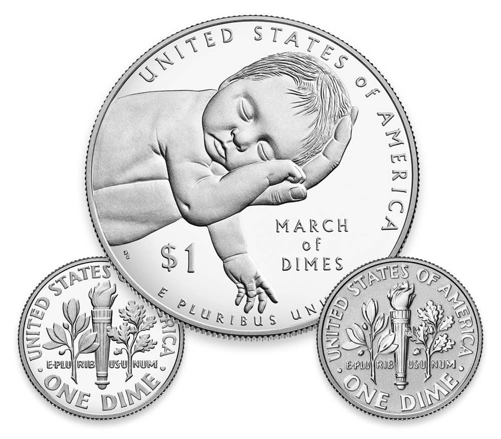 March Of Dimes Set  coin collectible - Main Image 2