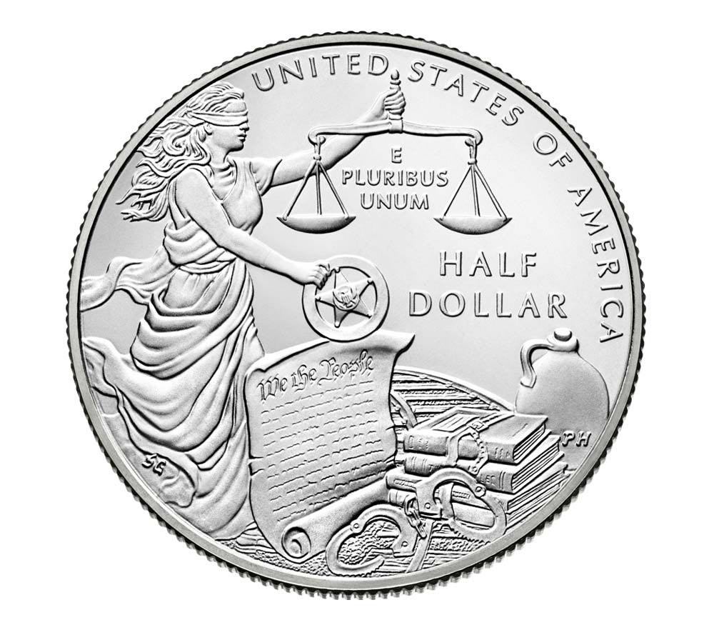 United States Marshals Service Uncirculated Half Dollar   coin collectible - Main Image 2