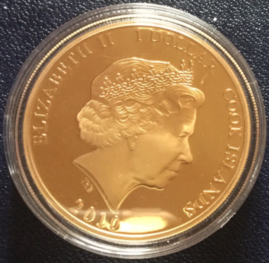 Elizabeth II: One Dollar  coin collectible - Main Image 2