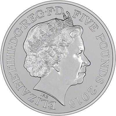 Elizabeth II: Five Pound   coin collectible - Main Image 2