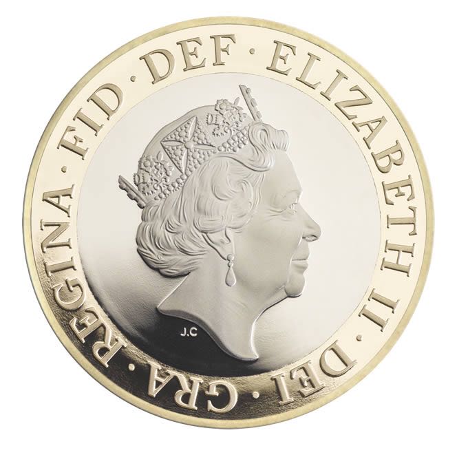 Elizabeth II: Two Pounds  coin collectible - Main Image 2