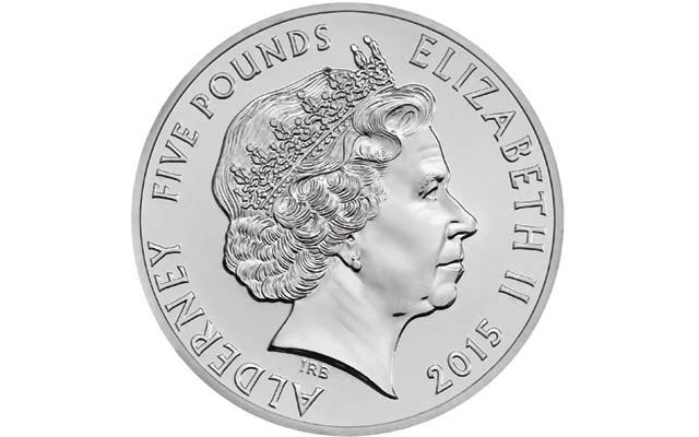 Elizabeth II: Five Pounds   coin collectible - Main Image 2