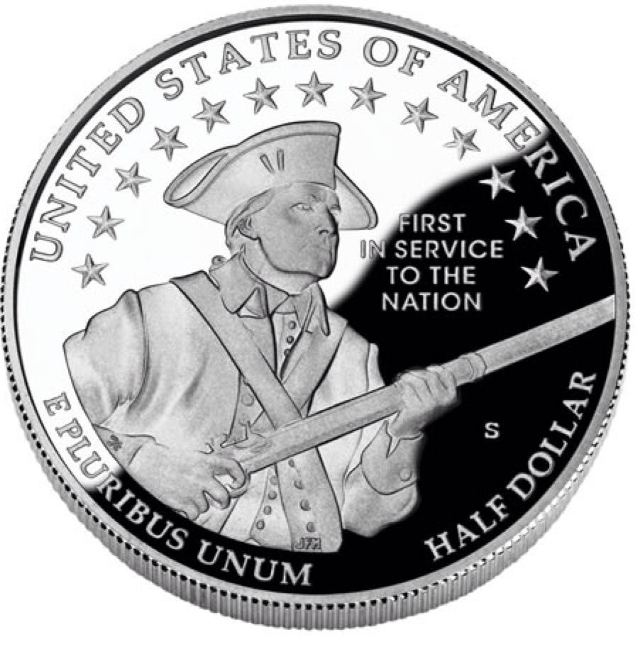 United States Army Commemorative Half Dollar   coin collectible - Main Image 2