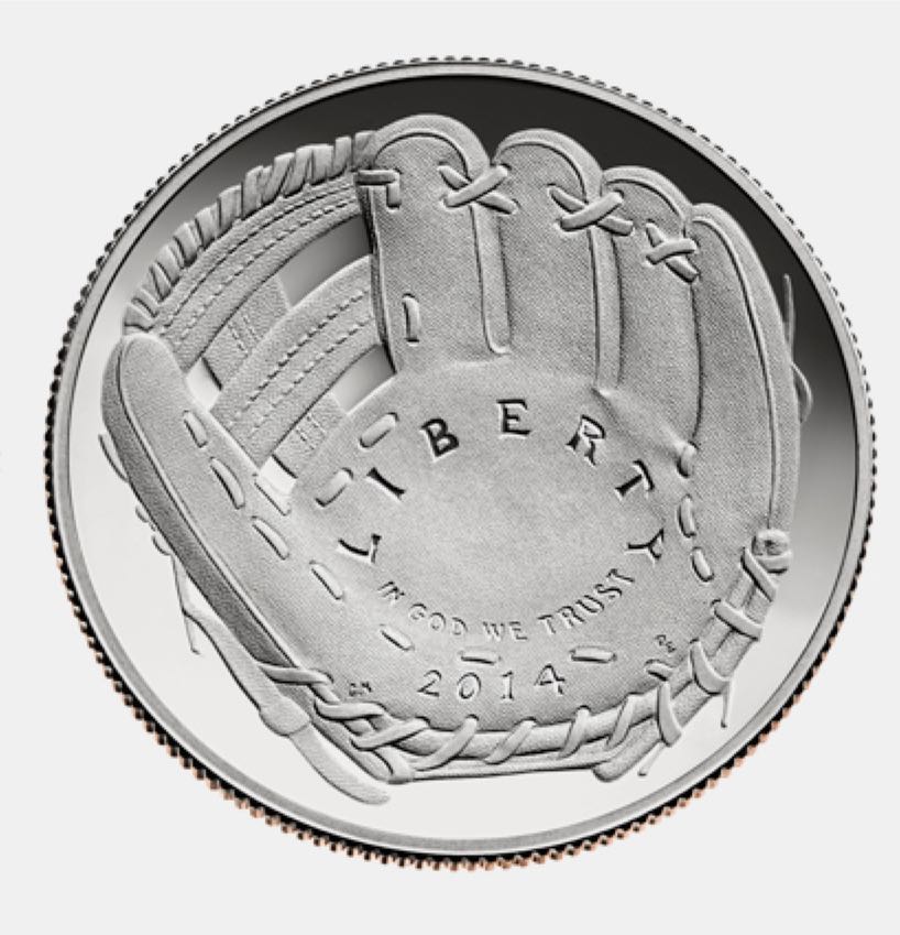 Baseball Hall Of Fame Proof Half Dollar S  coin collectible - Main Image 2