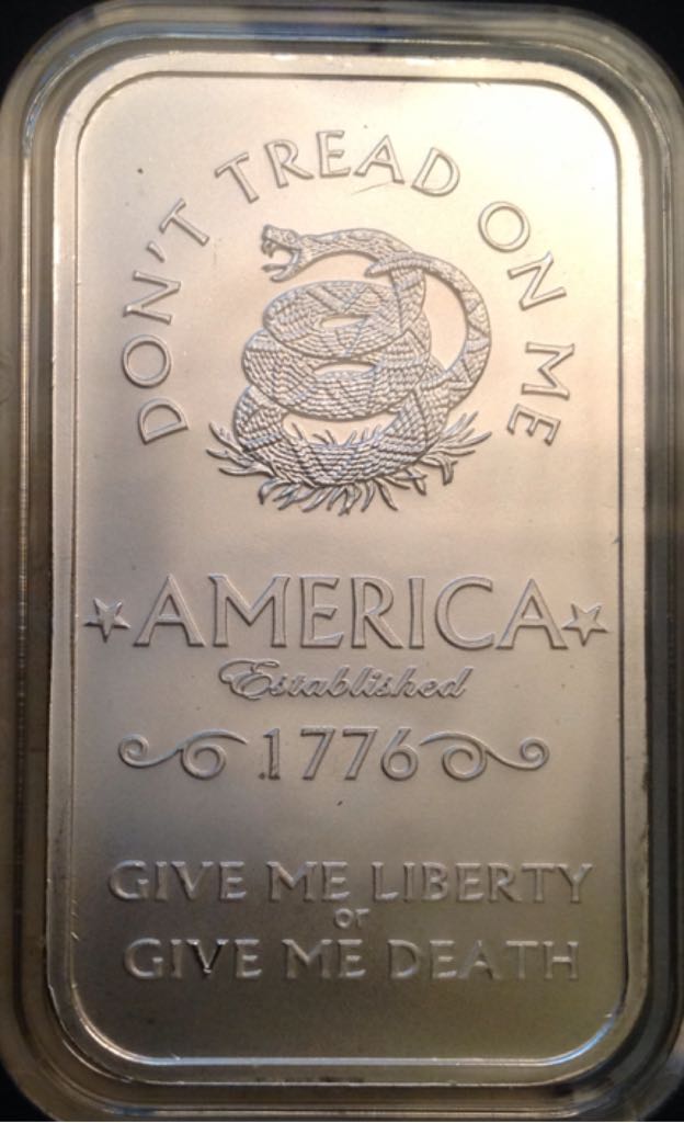 Don’t Tread On Me Art Bar  coin collectible - Main Image 2