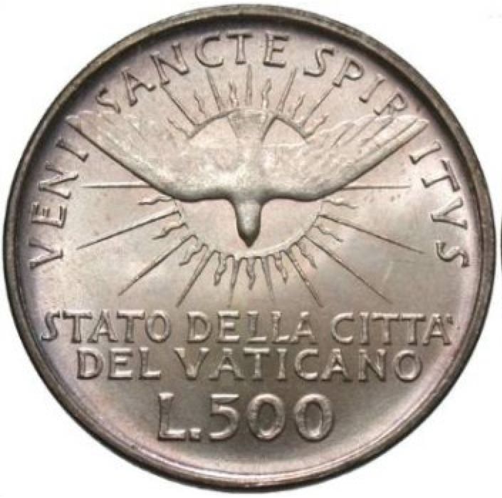 Vatican Sede Vacante 500 Lire  coin collectible - Main Image 2