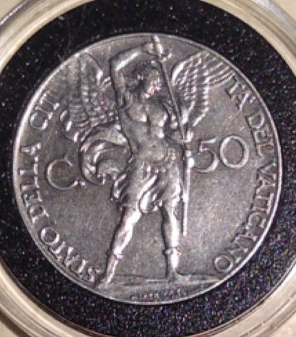 Citta Del Vaticano 50 Centesimi coin collectible - Main Image 1