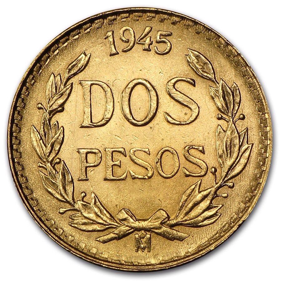 Mexico Dos Pesos  coin collectible - Main Image 2