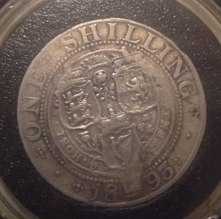 Great Britain "Widow Head” Shilling  coin collectible - Main Image 2