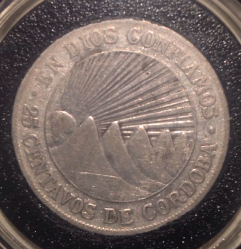 Nicaragua 25 Centavos  coin collectible - Main Image 2