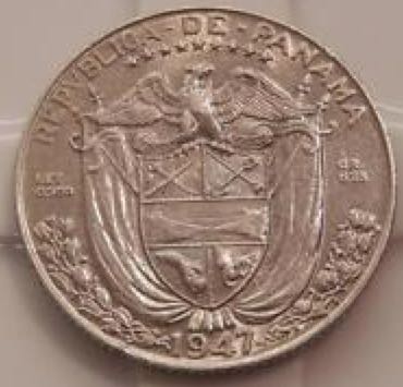 Repubica De Panama 1/4 Balboa   coin collectible - Main Image 2