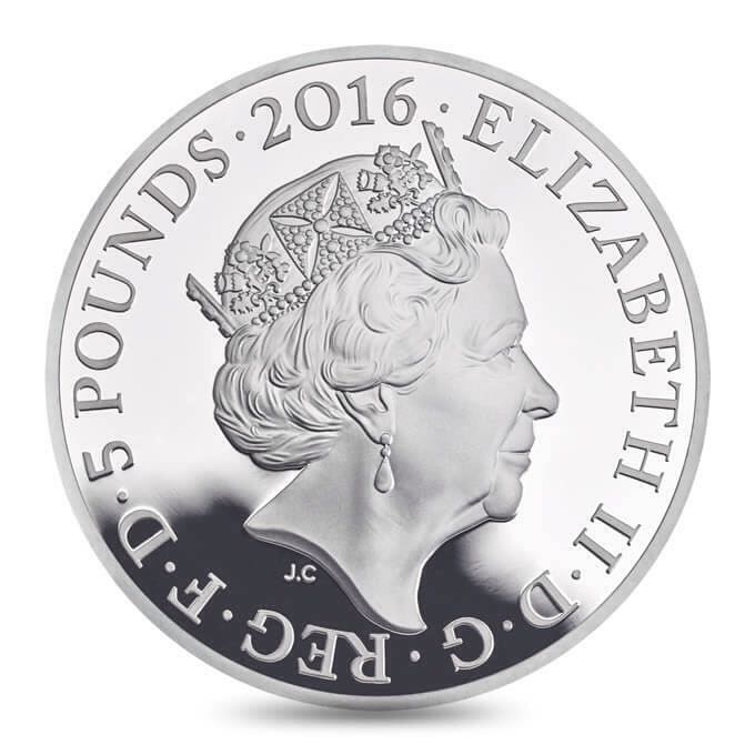 The 90th Birthday Of Her Majesty The Queen Piedfort coin collectible - Main Image 1