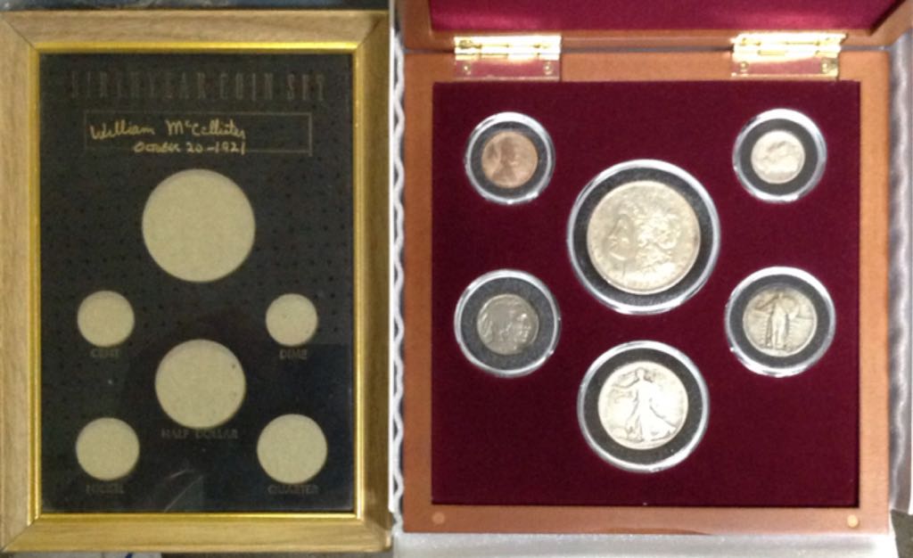 1921 Birth Year Set   coin collectible - Main Image 2