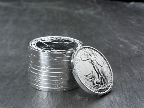 Britannia W/ Snake Privy  coin collectible - Main Image 2