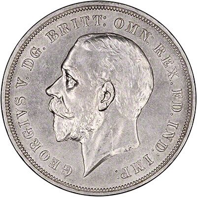 George V: Five Shillings   coin collectible - Main Image 2
