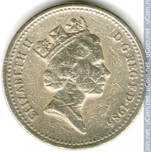 Elizabeth II: One Pound   coin collectible - Main Image 2