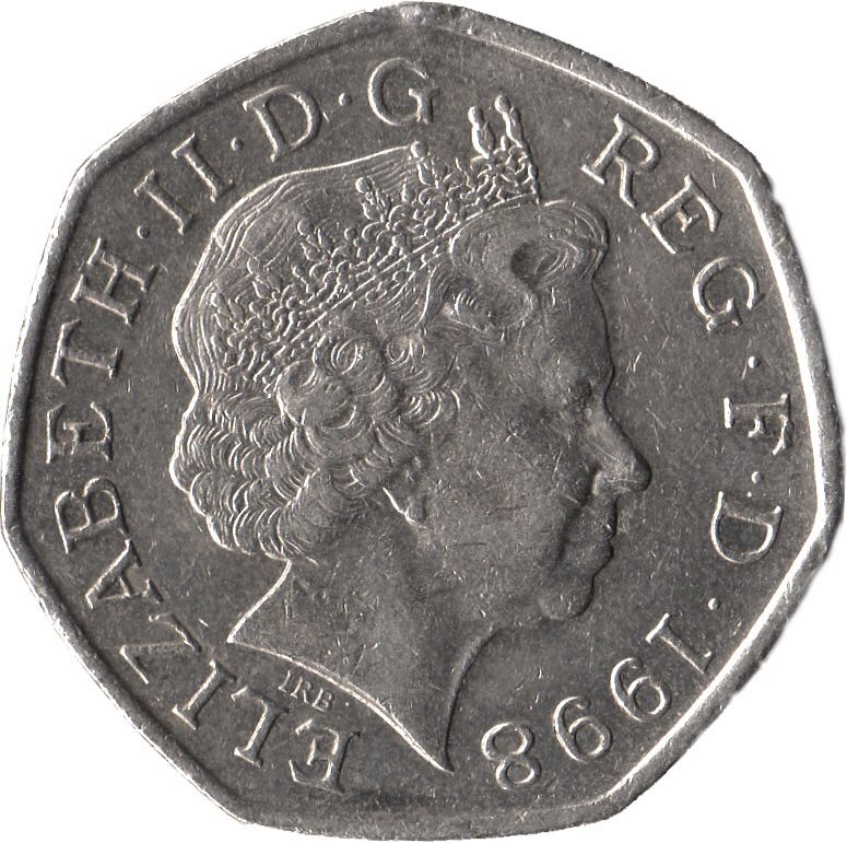 Elizabeth II: Fifty Pence  coin collectible - Main Image 2