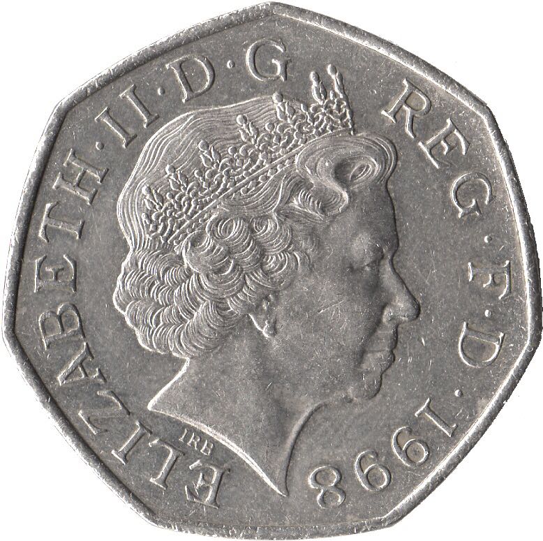 Elizabeth II: Fifty Pence  coin collectible - Main Image 2