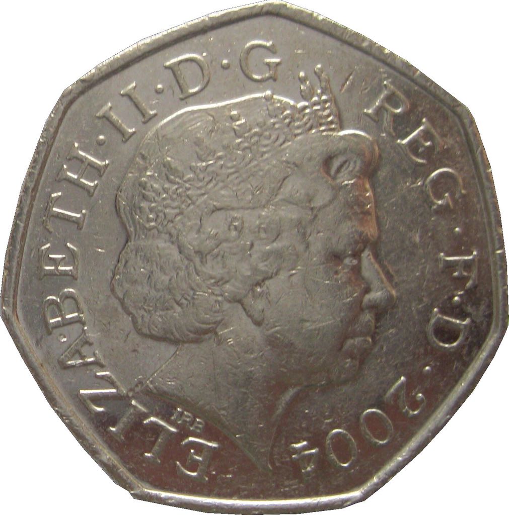 Elizabeth II: Fifty Pence  coin collectible - Main Image 2