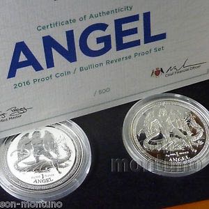Isle Of Man Angel Set  coin collectible - Main Image 2