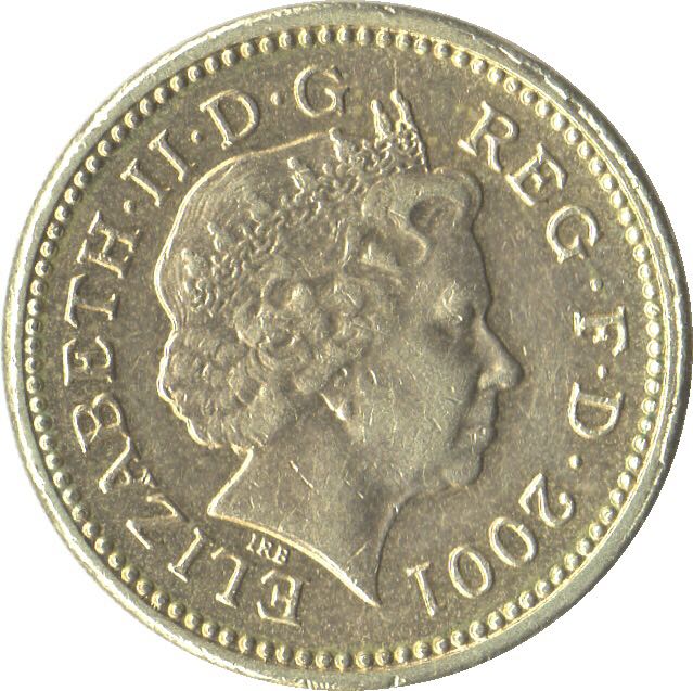 Elizabeth II: One Pound  coin collectible - Main Image 2