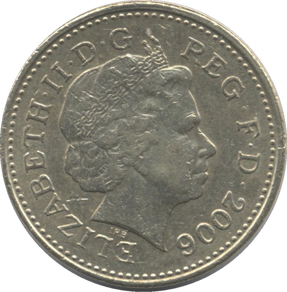 Elizabeth II: One Pound  coin collectible - Main Image 2