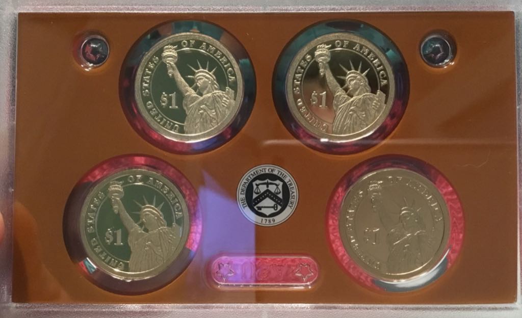 Presidential 2013-S US Mint $1 Coin Proof Set  coin collectible - Main Image 2