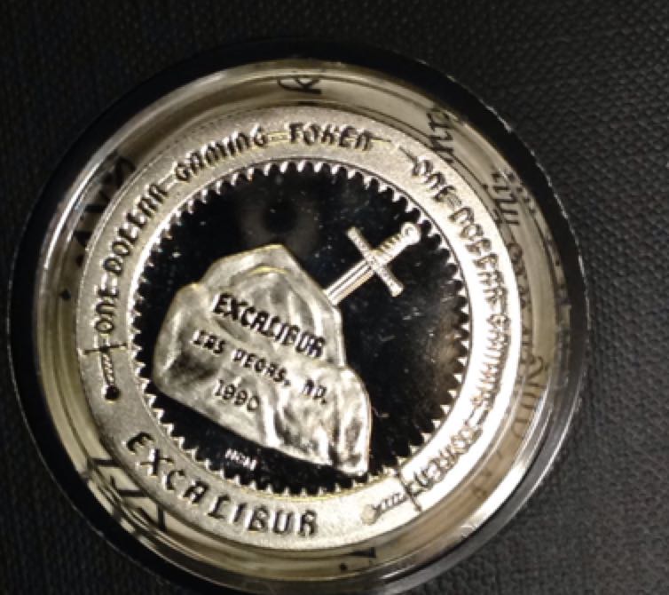 Excalibur’s Proof Dollar Token  coin collectible - Main Image 2