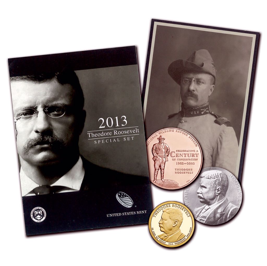 United States Mint Theodore Roosevelt Coin And Chronicles Set   coin collectible - Main Image 2