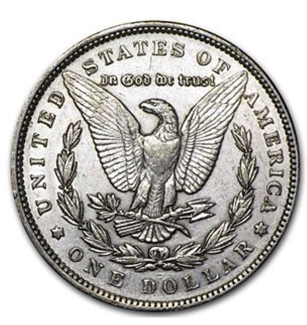 Morgan Silver Dollar ( Uncertified)  coin collectible - Main Image 2