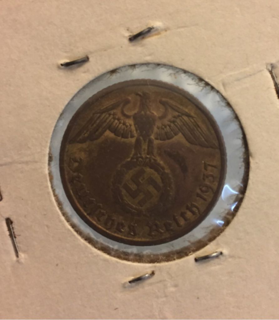 1937 Reichspfennig  coin collectible - Main Image 2