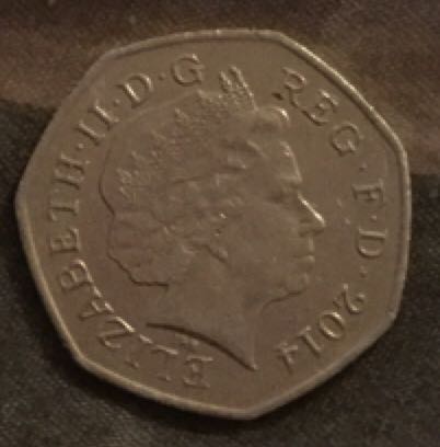 Elizabeth II: Fifty Pence  coin collectible - Main Image 2