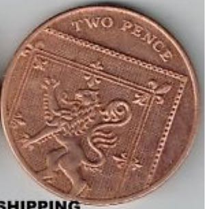 Elizabeth II: Two Pence  coin collectible - Main Image 1