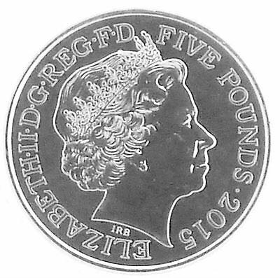 Elizabeth II: Five Pounds   coin collectible - Main Image 2
