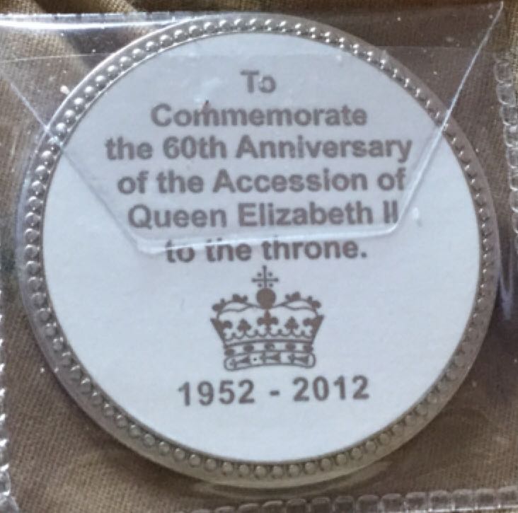 Diamond Jubilee Medal  coin collectible - Main Image 2