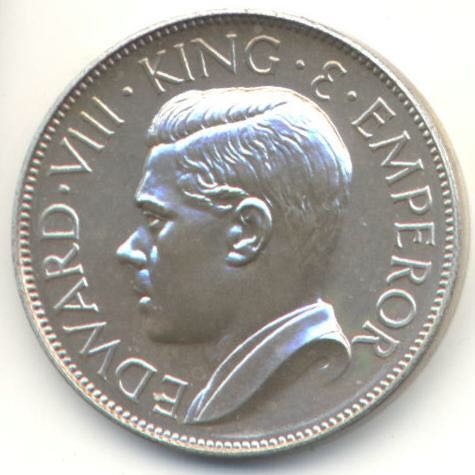 Edward VIII: King And Emperor   coin collectible - Main Image 2