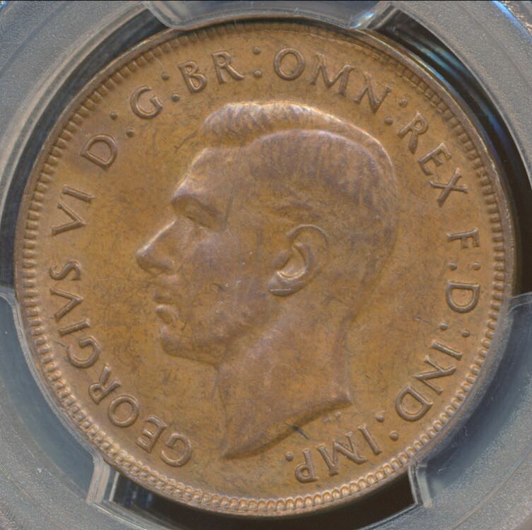 George VI Penny  coin collectible - Main Image 2