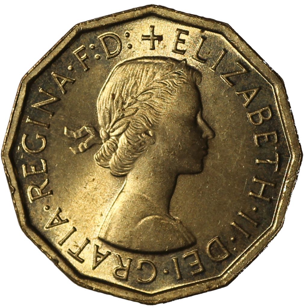 Elizabeth II: Threepence  coin collectible - Main Image 2