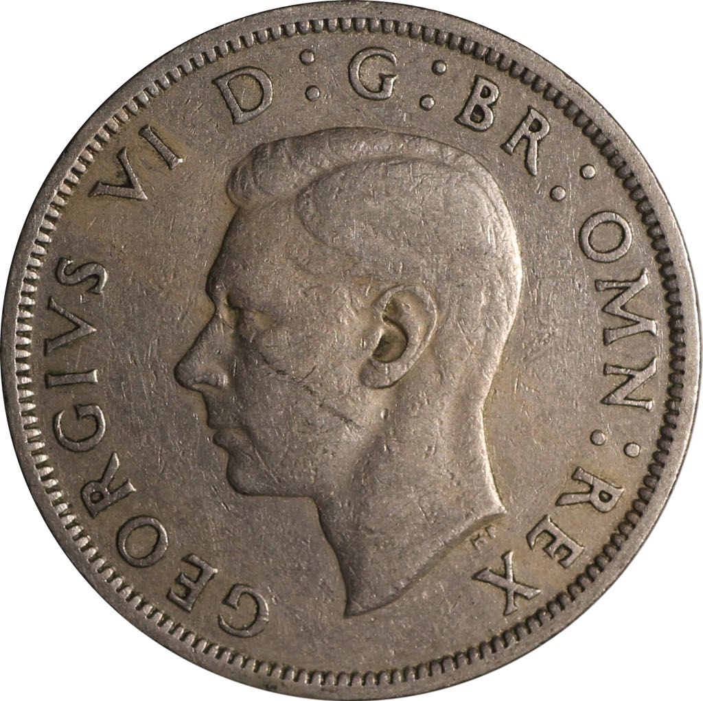 George VI: Half Crown  coin collectible - Main Image 2