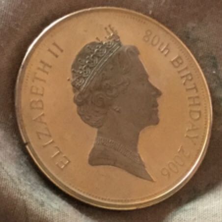 Elizabeth II: Birthday Medal  coin collectible - Main Image 2